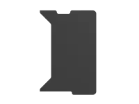 Genesis | Holm Modular Side Desk Top Right 50cm | NDS-2281 | Anthracite Black