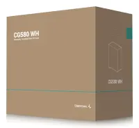 Deepcool Case | CG580 WH | Mid Tower | ATX PS2 | White – pilt 6