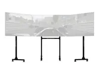 Next Level Racing | Floor stand | Free Standing Triple Monitor stand | 3 x 32- 65 " | Maximum weight (capacity) 70 kg | Black