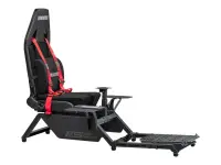 Next Level Racing | Flight Simulator Cockpit | Black and Red