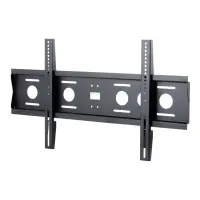 EDBAK Wall mount | Lateral adjustment of the screen once mounted on the wall plate | 50-86 " | Maximum weight (capacity) 80 kg | Black