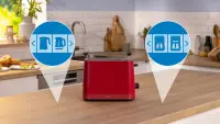 Bosch Compact Toaster | TAT3M124 MyMoment | Number of slots 2 | Housing material Plastic | Red – pilt 3