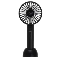 Adler Mini USB Fan | AD 7338 | Desk fan | Black | Diameter 7 cm | Number of speeds 3