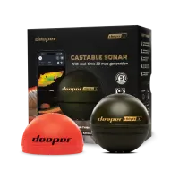 Deeper Smart Sonar Chirp+3 | Sonar | Wi-Fi | Brown Green