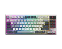 MSI FORGE GK600 TKL WIRELESS SKY | Gaming Keyboard | Wireless | Bluetooth | US | Mechanical Linear