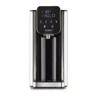 Caso | Turbo Hot Water Dispenser | Hot7 | Water Dispenser | 2200 W | 2.7 L | Plastic/Stainless Steel | Black/Stainless Steel