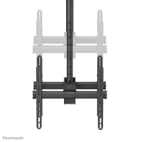 Neomounts NM-C440DBLACK Dual monitor/TV mount ceiling | Adjustable Height, Rotate, Tilt, Swivel | 32-60 " | Maximum weight (capacity) 45 kg | Black – pilt 15