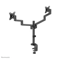 Neomounts Desk Mount | DS60-425BL2 Monitor Arm | Adjustable Height, Rotate, Tilt, Swivel | 17-27 " | Maximum weight (capacity) 8 kg | Black