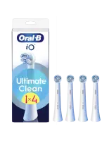 Oral-B | Replaceable toothbrush heads | iO UltimateClean | Heads | For adults | Number of brush heads included 4 | White