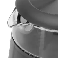 Adler Kettle with LED Display | AD 1305 | Electric | 2200 W | 1.7 L | Plastic | 360° rotational base | Grey – pilt 2