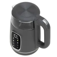 Adler Kettle with LED Display | AD 1305 | Electric | 2200 W | 1.7 L | Plastic | 360° rotational base | Grey – pilt 4
