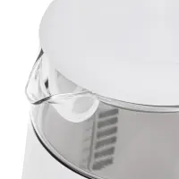 Adler Kettle with LED Display | AD 1305 | Electric | 2200 W | 1.7 L | Plastic | 360° rotational base | White/Silver – pilt 2