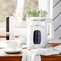 Adler Kettle with LED Display | AD 1305 | Electric | 2200 W | 1.7 L | Plastic | 360° rotational base | White/Silver – pilt 7