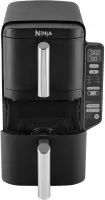 NINJA Double Stack Vertical Air Fryer with 2 Stacking Drawers | SL300EU | Power 2470 W | Capacity 7.6 L | Black