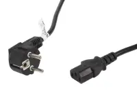 Lanberg | CEE 7/7 to IEC 320 C13 Power Cord | CA-C13C-11CC-0050-BK
