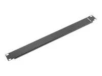 Lanberg 19" blanking panel 1U | AK-1401-B | Black