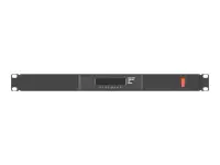 Lanberg 19" fan unit/ventilation panel with LCD 4 fans + thermostat 230V | AK-1503-B | Black