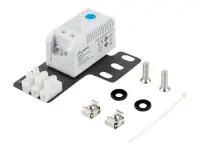 Lanberg Closed-loop thermostat 10A for rack cabinets with 19" ear and terminal block | AK-1505-S | Gray