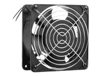 Lanberg Fan for 10"/19" rack wall-mount cabinet 230V, 120x120x38 mm | AK-1501-B | Black