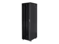 Lanberg | Rack cabinet 19" free-standing 37U/800x800 (flat pack) | FF01-8837-12B | Black