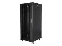 Lanberg | Rack cabinet 19" free-standing 42U/600x800 (flat pack) | FF01-6842-12B | Black