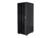 Lanberg | Rack cabinet 19" free-standing 47U/800x800 (flat pack) | FF01-8847-12B | Black
