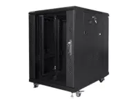 Lanberg | Rack cabinet 19" free-standing 15U/600x800 (flat pack) | FF01-6815-12B | Black