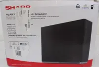 SALE OUT. Sharp AQUOS Wireless Surround Subwoofer | Sharp | AQUOS Surround Subwoofer | CP-AWS0101 | Wi-Fi | DAMAGED PACKAGING, USED
