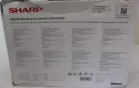 SALE OUT. Sharp AQUOS Wireless Surround Subwoofer | Sharp | AQUOS Surround Subwoofer | CP-AWS0101 | Wi-Fi | DAMAGED PACKAGING, USED – pilt 6