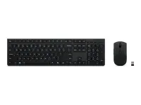 Lenovo Professional Wireless Rechargeable Combo Keyboard and Mouse | Keyboard and Mouse Set | Wireless | Mouse included | Bluetooth | Russian/Cyrillic | Rechargeable professional | Grey