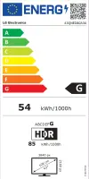LG 43QNED80A3A | 43 | Smart TV | webOS 25 | UHD | Black – pilt 11