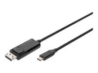 Digitus | Bi-Directional Adapter Cable 2 m | AK-300334-020-S | USB Type C to DisplayPort
