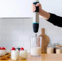 Cecotec | Hand Blender | Power TitanBlack 1200 XL PerfectCream&Crush | Hand Blender | 1200 W | Stainless steel/Black – pilt 3