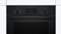 Bosch Oven | HBF133BA1 | 66 L | Electric | EcoClean | Knobs | Height 59.5 cm | Width 59.4 cm | Black – pilt 3