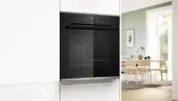 Bosch Oven | HBA272BB3 | 71 L | Electric | Pyrolysis/Hydrolytic | Touch control | Height 59.5 cm | Width 59.4 cm | Black – pilt 9