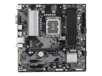 Gigabyte B760M D3HP | Processor family Intel | Processor socket LGA1700 | DDR5 | Supported hard disk drive interfaces M.2, SATA | Number of SATA connectors 4