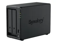 Synology DiskStation | DS725+ | AMD Ryzen | R1600 | 4 GB | DDR4 | Black