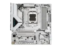 Gigabyte B850M EAGLE WF6E ICE | Processor family AMD | Processor socket AM5 | DDR5 | Supported hard disk drive interfaces SATA, M.2 | Number of SATA connectors 4