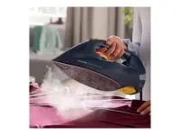 Philips DST7060/20 7000 Series | Steam Iron | 3000 W | Water tank capacity 300 ml | Continuous steam 55 g/min | Steam boost performance 250 g/min | Blue/Yellow – pilt 2