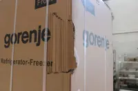 Gorenje Refrigerator | N619EAXL4 | Energy efficiency class E | Free standing | Combi | Height 186 cm | No Frost system | Fridge net capacity 207 L | Freezer net capacity 97 L | Display | 39 dB | Grey | DAMAGED PACKAGING, DENTED DOOR, RIGHT AND BACKSIDE – pilt 23