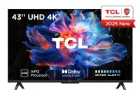 TCL LED 4K TV | 43V6C | 43 | Smart TV | Google TV | UHD | Black