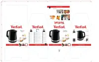 TEFAL | Kettle | KO150F30 Delfini Vision | Electric | 2400 W | 1.5 L | Plastic | 360° rotational base | Black/Stainless steel – pilt 4
