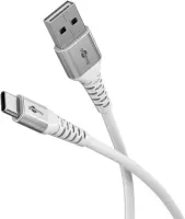 Goobay | USB-C to USB-A Supersoft Textile Cable with Metal Plugs | 74531