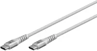 Goobay | USB-C Supersoft Textile Cable with Metal Plugs | 70193