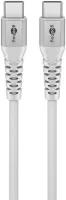 Goobay | USB-C Supersoft Textile Cable with Metal Plugs | 70193