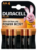 Duracell Plus Boost MN1500 BL4 | AA | 4 pc(s)