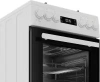 Beko FSM51339DWDS pliit Eraldiseisev pliit Elektriline Gaas Valge – pilt 2