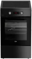 BEKO Cooker | FSM59305BDT | Hob type Induction | Oven type Electric | Black | Width 50 cm | Grilling | Depth 60 cm | 60 L