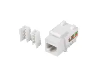 Lanberg | Keystone Module RJ45 to LSA CAT.6, UTP | KSU6-1090 | White
