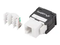 Lanberg | Keystone Toolless Module RJ45 to LSA CAT.5E, UTP 180° | KSU5-2000